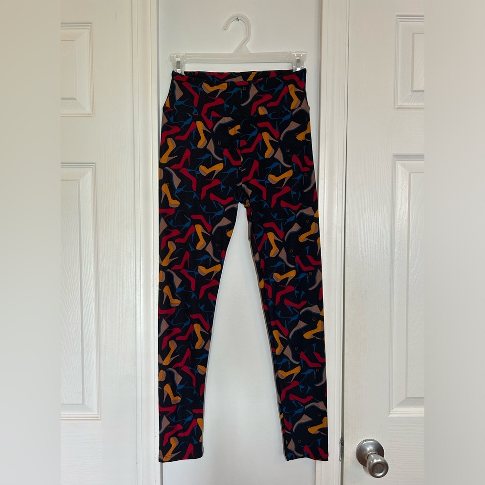 LuLaRoe Multicolor Patterned Leggings